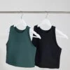 The Dylan Bra Starter Set - Moss / Black -The Sports Edit Store Bundle 02 Girlfriend Collective Dylan Bra Moss Black 0025