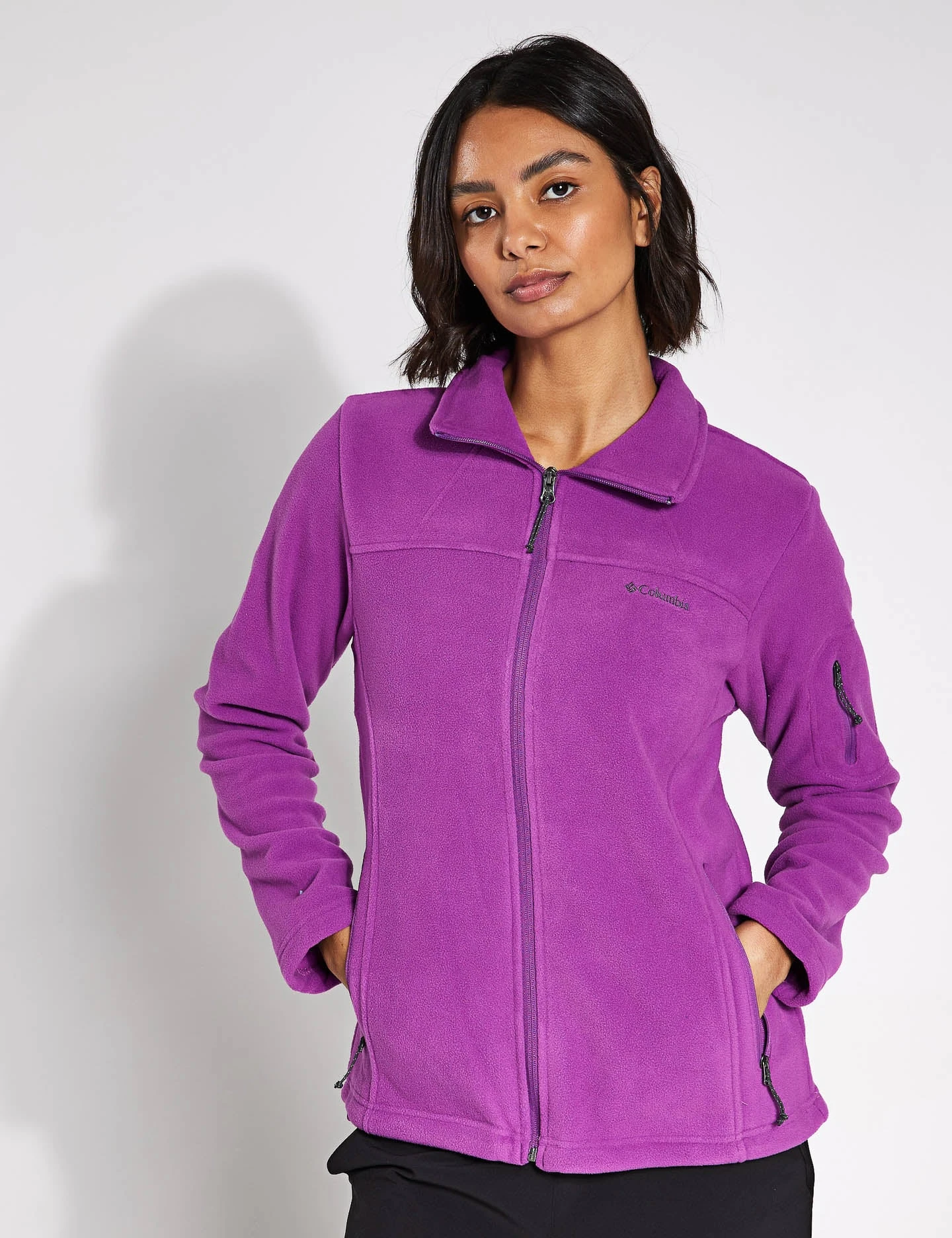 Columbia Fast Trek II Fleece Jacket - Razzle 3 Columbia Fast Trek II Fleece Jacket - Razzle