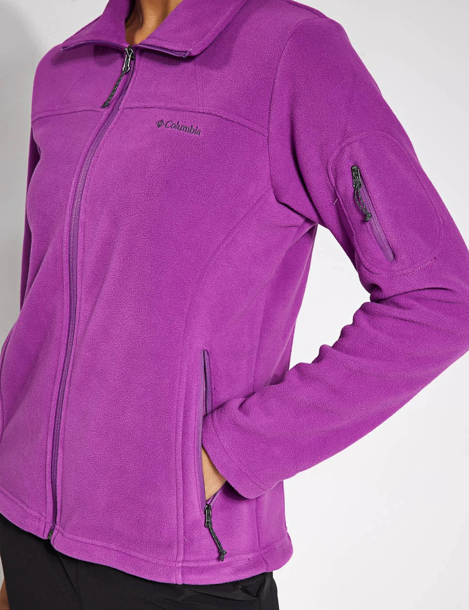 Columbia Fast Trek II Fleece Jacket - Razzle 6 Columbia Fast Trek II Fleece Jacket - Razzle - Image 4