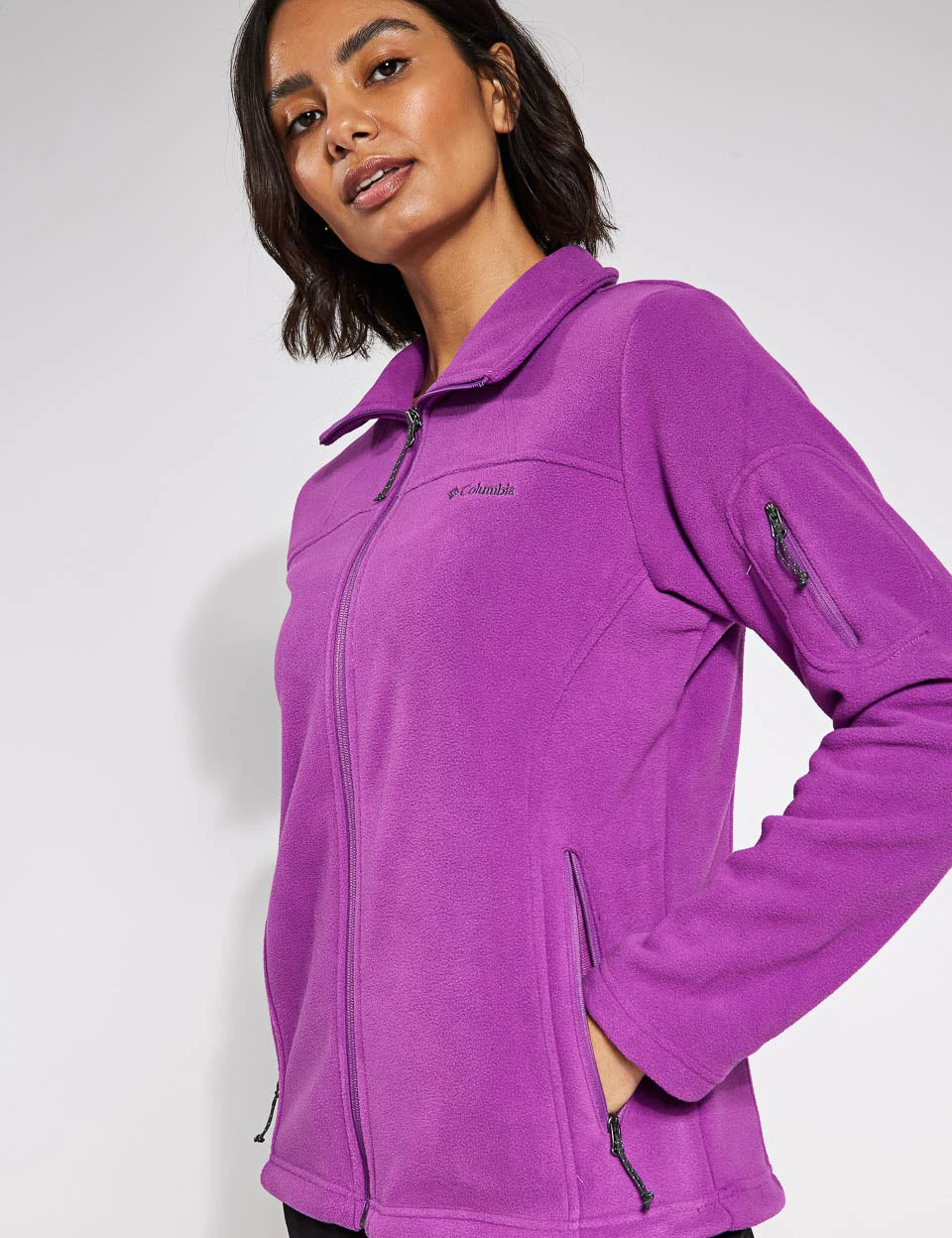 Columbia Fast Trek II Fleece Jacket - Razzle 8 Columbia Fast Trek II Fleece Jacket - Razzle - Image 6