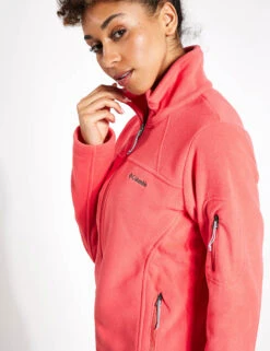 Columbia Fast Trek II Fleece Jacket - Juicy -The Sports Edit Store Columbia Fast Trek II Jacket 1465351608 Juicy 0040