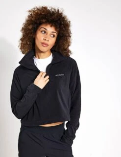 Columbia Glacial II Casual Cropped Fleece - Black