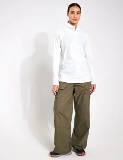 Columbia Glacial IV Half Zip Fleece - Sea Salt -The Sports Edit Store Columbia Glacial IV 1 2 Zip Fleece 1802201 125 Sea Salt 0014