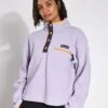 Columbia Helvetia II Cropped Sherpa Half Snap Fleece - Lavender Pearl 2 Columbia Helvetia II Cropped Sherpa Half Snap Fleece - Lavender Pearl -The Sports Edit Store Columbia Helvetia II Cropped Half Snap Fleece 2092231551 Lavender Pearl 0003