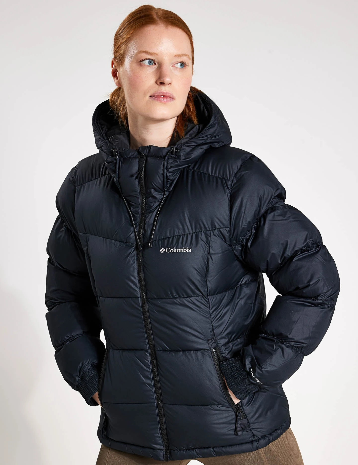 Columbia Pike Lake II Hooded Puffer Jacket - Black 3 Columbia Pike Lake II Hooded Puffer Jacket - Black