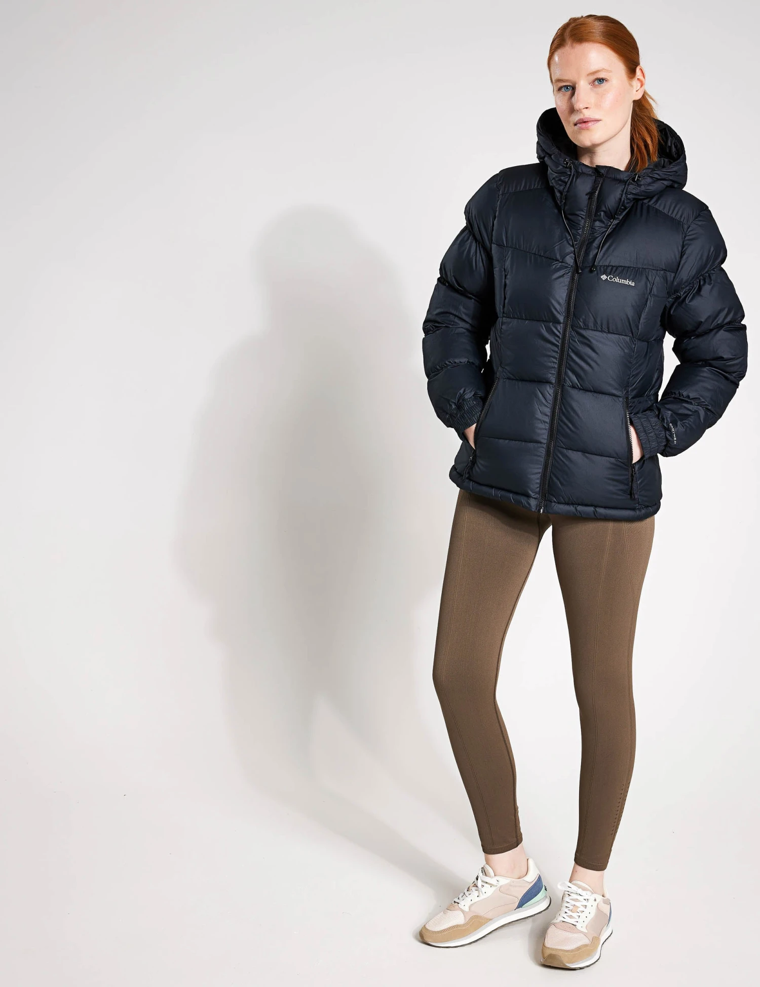 Columbia Pike Lake II Hooded Puffer Jacket - Black 5 Columbia Pike Lake II Hooded Puffer Jacket - Black - Image 3