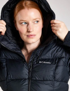Columbia Pike Lake II Hooded Puffer Jacket - Black 9 Columbia Pike Lake II Hooded Puffer Jacket - Black -The Sports Edit Store Columbia PIKE LAKETM II INSULATED JACKET 2051374 010 Black 0026