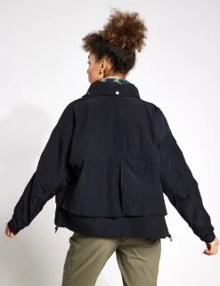 The Sports Edit Store -The Sports Edit Store Columbia Paracutie Windbreaker 1989441010 Black 0011