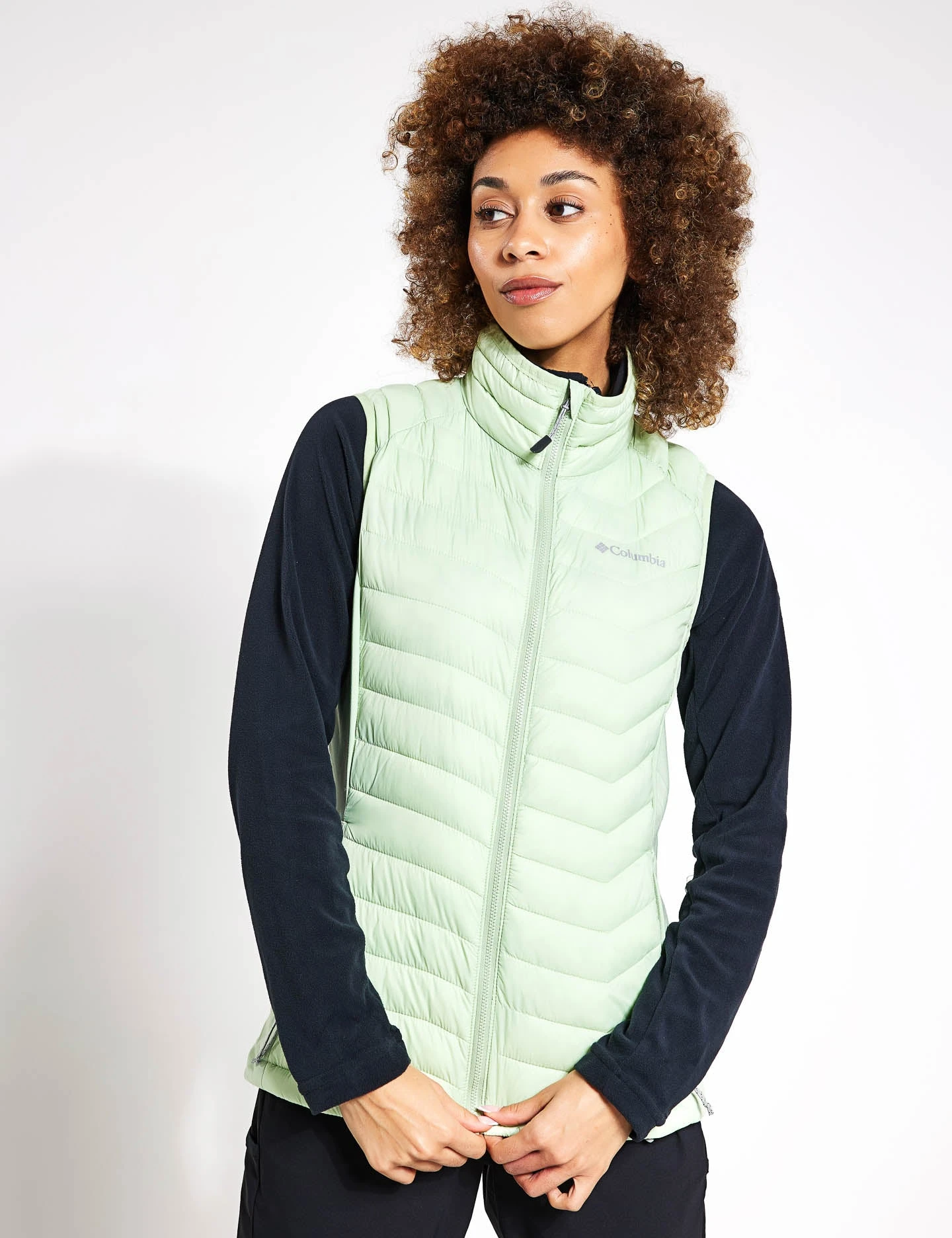 Columbia Powder Pass Vest - Sage Leaf 3 Columbia Powder Pass Vest - Sage Leaf