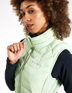 Columbia Powder Pass Vest - Sage Leaf 8 Columbia Powder Pass Vest - Sage Leaf -The Sports Edit Store Columbia Powder Pass Vest 1832222349 Sage Leaf 0022