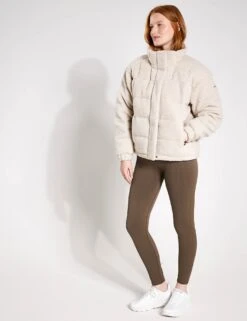 Columbia Ruby Falls Novelty Sherpa Puffer Jacket - Dark Stone Doodle Sherpa 9 Columbia Ruby Falls Novelty Sherpa Puffer Jacket - Dark Stone Doodle Sherpa -The Sports Edit Store Columbia RUBY FALLSTM NOVELTY JACKET 2051451 278 Dark Stone Doodle Sherpa 0012