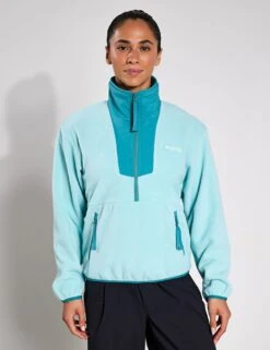 Columbia Sequoia Grove 1/2 Zip Fleece - Spray/Teal