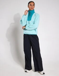 Columbia Sequoia Grove 1/2 Zip Fleece - Spray/Teal -The Sports Edit Store Columbia Sequoia Grove 1 2 Zip Fleece 2085453325 Spray Teal 0010