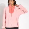 Columbia Sequoia Grove 1/2 Zip Fleece - Pink Sand/Alpenglow -The Sports Edit Store Columbia Sequoia Grove 1 2 Zip Fleece 2085453669 Pink Sand Alpenglow 0007