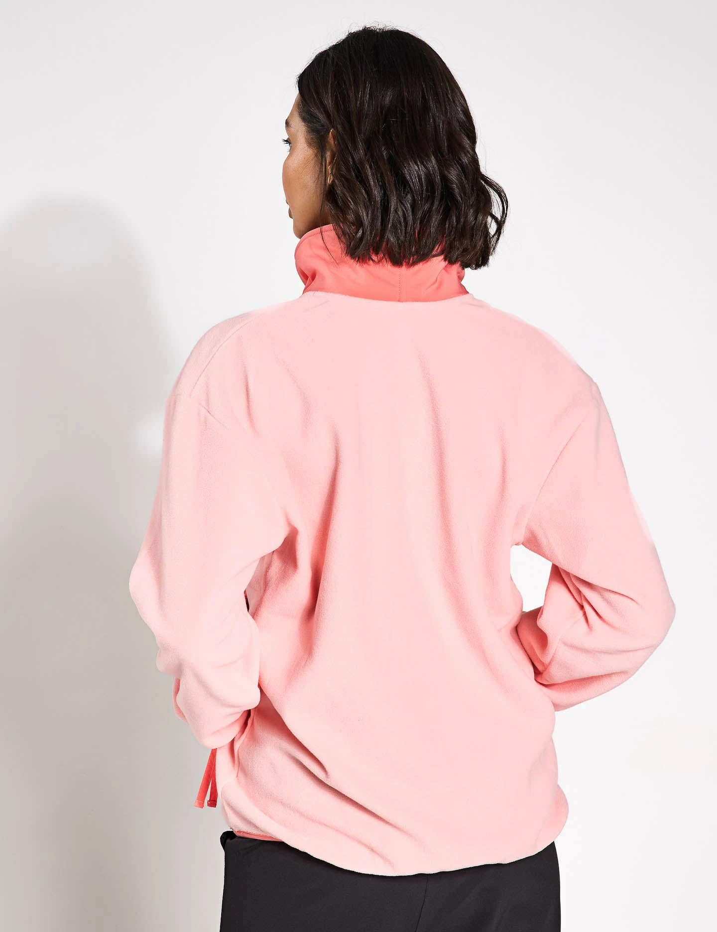 Columbia Sequoia Grove 1/2 Zip Fleece - Pink Sand/Alpenglow 4 Columbia Sequoia Grove 1/2 Zip Fleece - Pink Sand/Alpenglow - Image 2