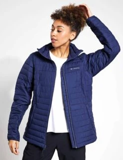 Columbia Silver Falls Packable Insulated Jacket - Nocturnal 8 Columbia Silver Falls Packable Insulated Jacket - Nocturnal -The Sports Edit Store Columbia Silver Falls Full Zip Jacket 2034864466 Nocturnal 0009.small