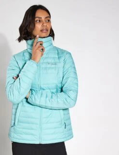 Columbia Silver Falls II Packable Insulated Jacket - Spray -The Sports Edit Store Columbia Silver Falls II Full Zip Jacket 2098682325 Spray 0029