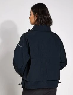 Columbia Paracutie II Hooded Windbreaker - Black -The Sports Edit Store Columbia paracutie II Windbreaker Coupe vent 0018