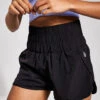 Way Home Shorts - Black -The Sports Edit Store FP MOVEMENT The Way Home Shorts Black 0001