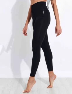 Good Karma High Waisted 7/8 Legging - Onyx