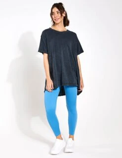 Leg Day Tee - Washed Black