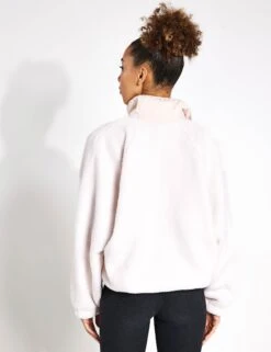 Hit The Slopes Fleece Jacket - Canvas -The Sports Edit Store FP Movement free people movement hit the slopes fleece jacket canvas 0026