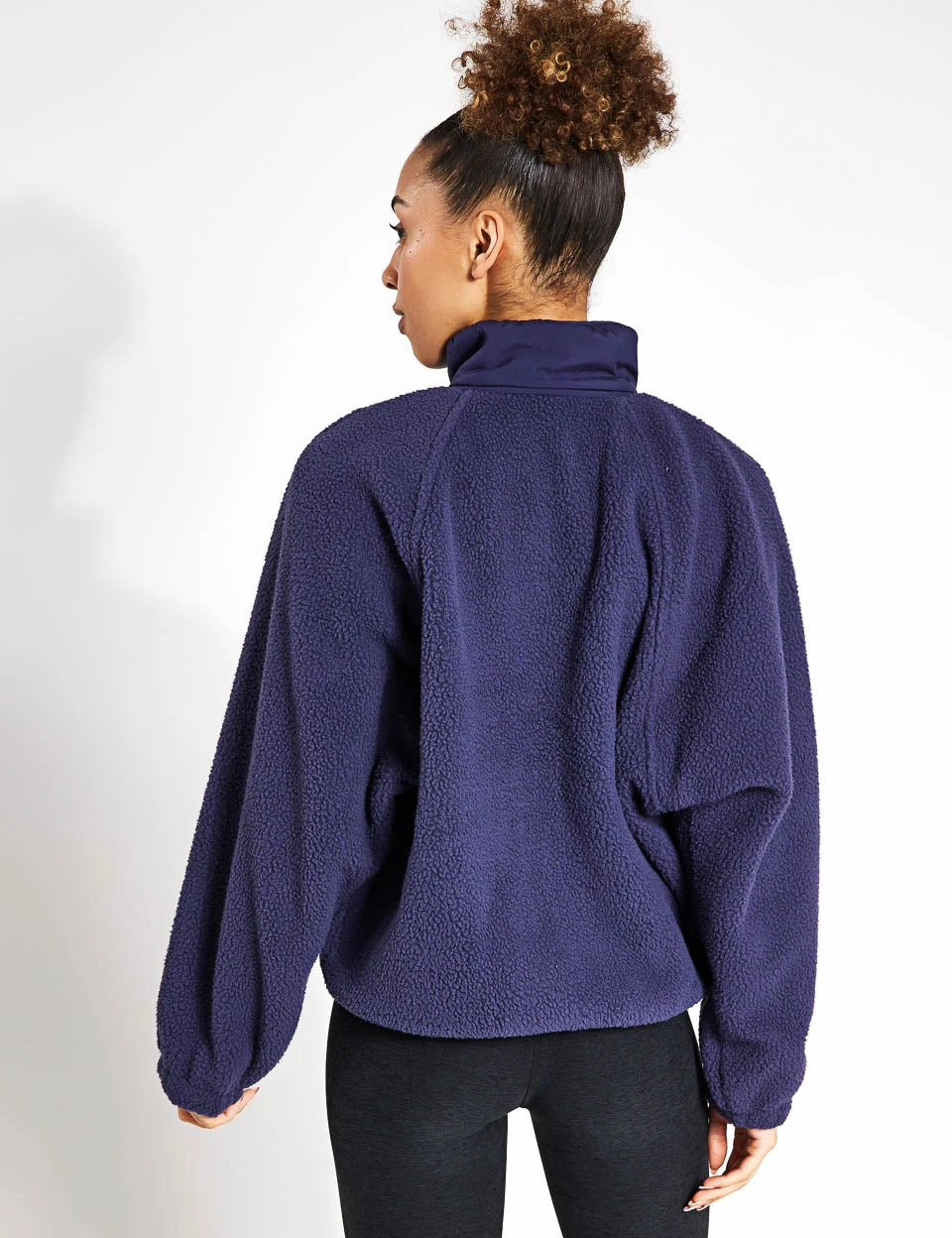 Hit The Slopes Fleece Jacket - Deepest Navy 5 Hit The Slopes Fleece Jacket - Deepest Navy - Image 3