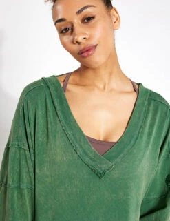 Hot Shot Runner One-Piece - Smoked Pine -The Sports Edit Store FP Movement free people movement hot shot runner one piece smoked pine 0050