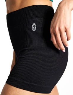 Prajna Short - Black -The Sports Edit Store FP Movement free people movement prajna short black WOL113 0004