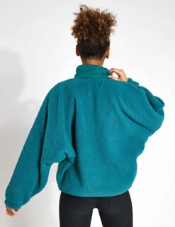 Hit The Slopes Fleece Jacket - Bright Forest 10 Hit The Slopes Fleece Jacket - Bright Forest -The Sports Edit Store FP Movement hit the slopes jacket bright forest 0018