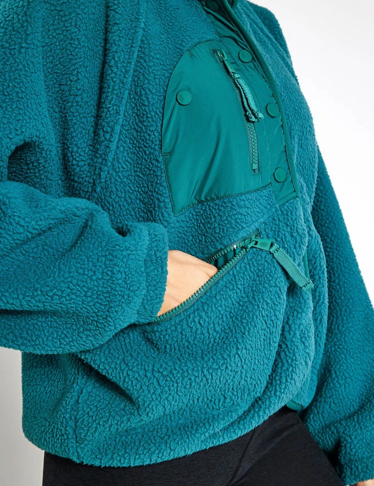 Hit The Slopes Fleece Jacket - Bright Forest 4 Hit The Slopes Fleece Jacket - Bright Forest - Image 2