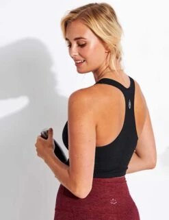 Free Throw Crop - Black 8 Free Throw Crop - Black -The Sports Edit Store Free People Movement FREE THROW CROP OB916007 BLACK 0014