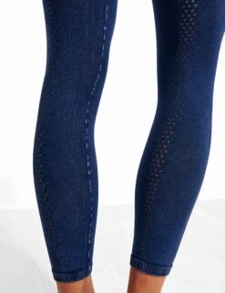 Good Karma High Waisted 7/8 Legging - Deepest Navy -The Sports Edit Store Free People Movement GOOD KARMA 7 8 LEGGINGS OB1034337 4405 Navy 0012