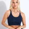Cleo Bra - Midnight 1 Cleo Bra - Midnight -The Sports Edit Store Girlfriend Collective CLEO BRA FLOAT 1009 TC MIDNIGHT 0002