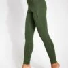 Compressive High Waisted Legging - Seaweed 2 Compressive High Waisted Legging - Seaweed -The Sports Edit Store Girlfriend Collective COMPRESSIVE HIGH RISE LEGGING Long 4007 BLF SEAWEED 0001