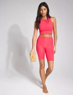 Dylan Bra - Geranium -The Sports Edit Store Girlfriend Collective DYLAN BRA 1017 GE Geranium 0041