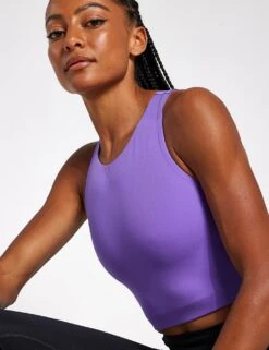 Dylan Bra - Retro Violet -The Sports Edit Store Girlfriend Collective DYLAN BRA 1017 Retro Violet 0030