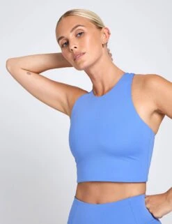 The Dylan Shorts Set - Periwinkle 21 The Dylan Shorts Set - Periwinkle -The Sports Edit Store Girlfriend Collective DYLAN BRA PERIWINKLE 1017 UM 0006