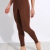 Compressive High Waisted Legging - Earth 2 Compressive High Waisted Legging - Earth -The Sports Edit Store Girlfriend Collective GC COMPRESSIVE HIGH RISE LEGGING Long 4007 CF EARTH 0009