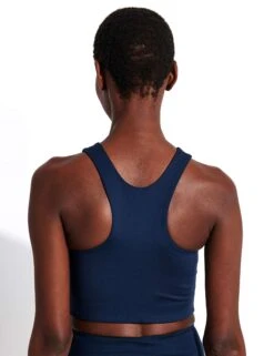 Dylan Bra - Midnight -The Sports Edit Store Girlfriend Collective GC DYLAN CROP BRA 54794 1017 TC MIDNIGHT 0020