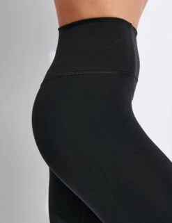 FLOAT High Waisted Legging - Black -The Sports Edit Store Girlfriend Collective GC FLOAT SEAML HIGH RISE LEGGING LONG 4021 JB BLACK 0008