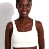 Tommy Bra - Ivory 1 Tommy Bra - Ivory -The Sports Edit Store Girlfriend Collective GC TOMMY BRA SQUARE NECK 54797 1016 SW IVORY 0005 531b3300 6dfa 4ba4 850a 1132446d8c62