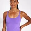Gemma Scoop Tank - Retro Violet 2 Gemma Scoop Tank - Retro Violet -The Sports Edit Store Girlfriend Collective GEMMA SCOOP TANK 1038 Retro Violet 0006