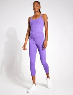 Gemma Scoop Tank - Retro Violet 9 Gemma Scoop Tank - Retro Violet -The Sports Edit Store Girlfriend Collective GEMMA SCOOP TANK 1038 Retro Violet 0011