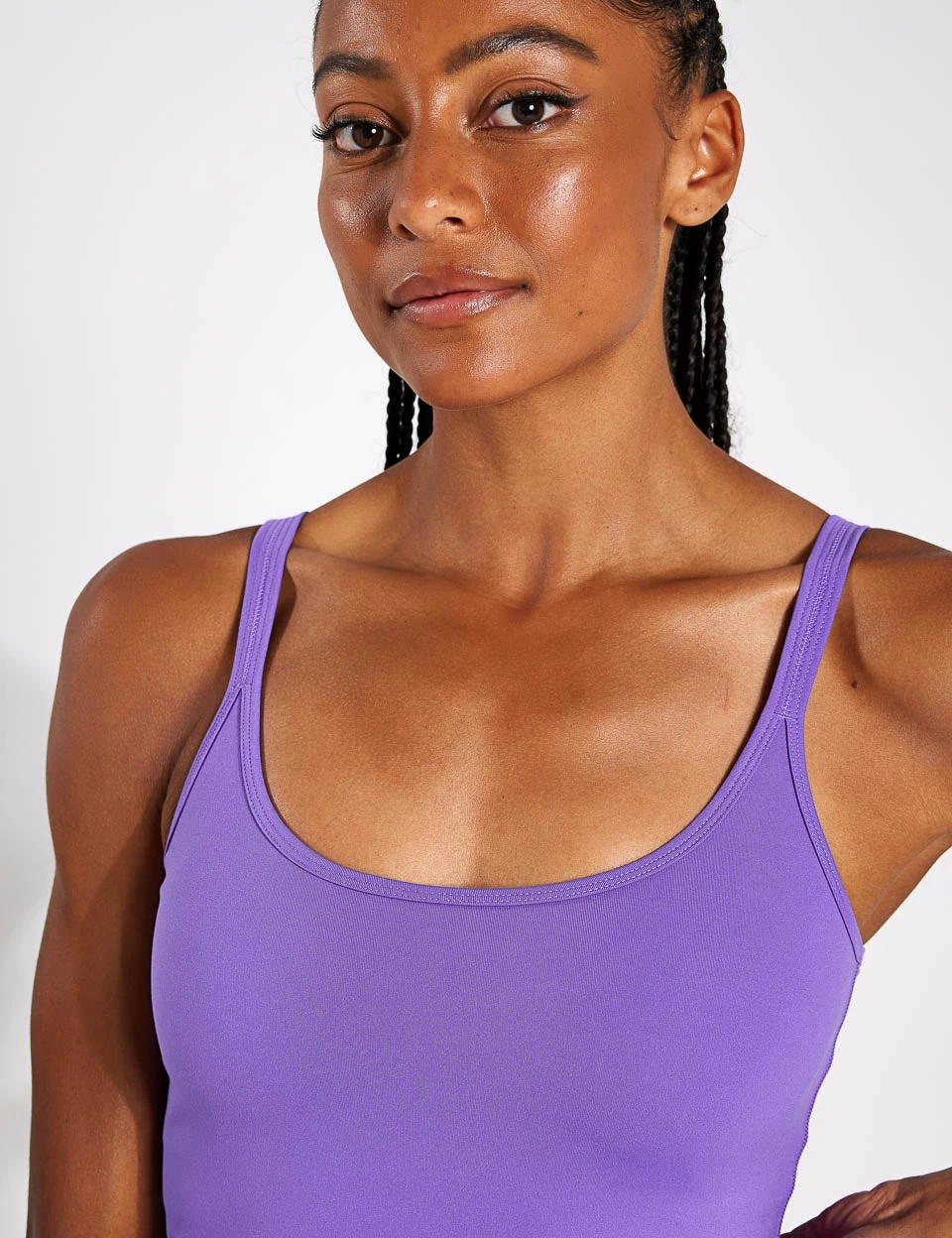 Gemma Scoop Tank - Retro Violet 5 Gemma Scoop Tank - Retro Violet - Image 3