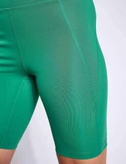 High Waisted Bike Short - Saguaro -The Sports Edit Store Girlfriend Collective HIGH RISE BIKE SHORTS 4011 CG SAGUARO 0016