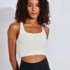 Paloma Bra Classic - Ivory -The Sports Edit Store Girlfriend Collective Paloma Bra Classic 53942 4008 SW Ivory 0003