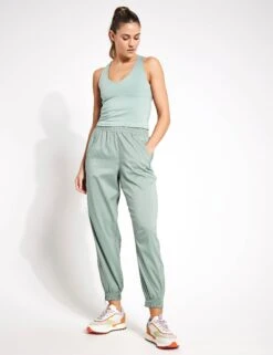 Summit Track Pant - Chinoiserie -The Sports Edit Store Girlfriend Collective Summit Track Pant 6011 HG Chinoiserie hg 0004