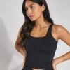 Tommy Tank - Black 2 Tommy Tank - Black -The Sports Edit Store Girlfriend Collective Tommy Tank 1045 JB Black 0011