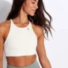 Girlfriend Collective Topanga Bra - Ivory -The Sports Edit Store Girlfriend Collective Topanga Bra 53945 SW Ivory 0004